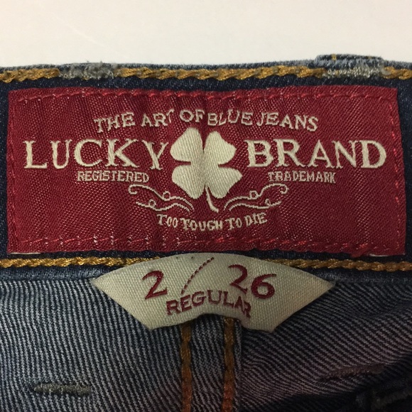 Lucky Brand Charlie Skinny Jeans 2/26 Regular - Picture 7 of 8